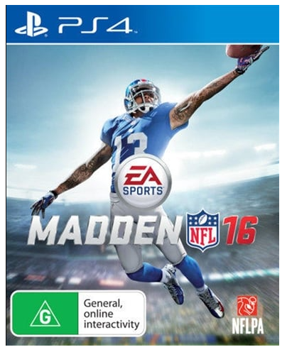 Madden 16 Playstation 4 Good Condition No Manual (CP)