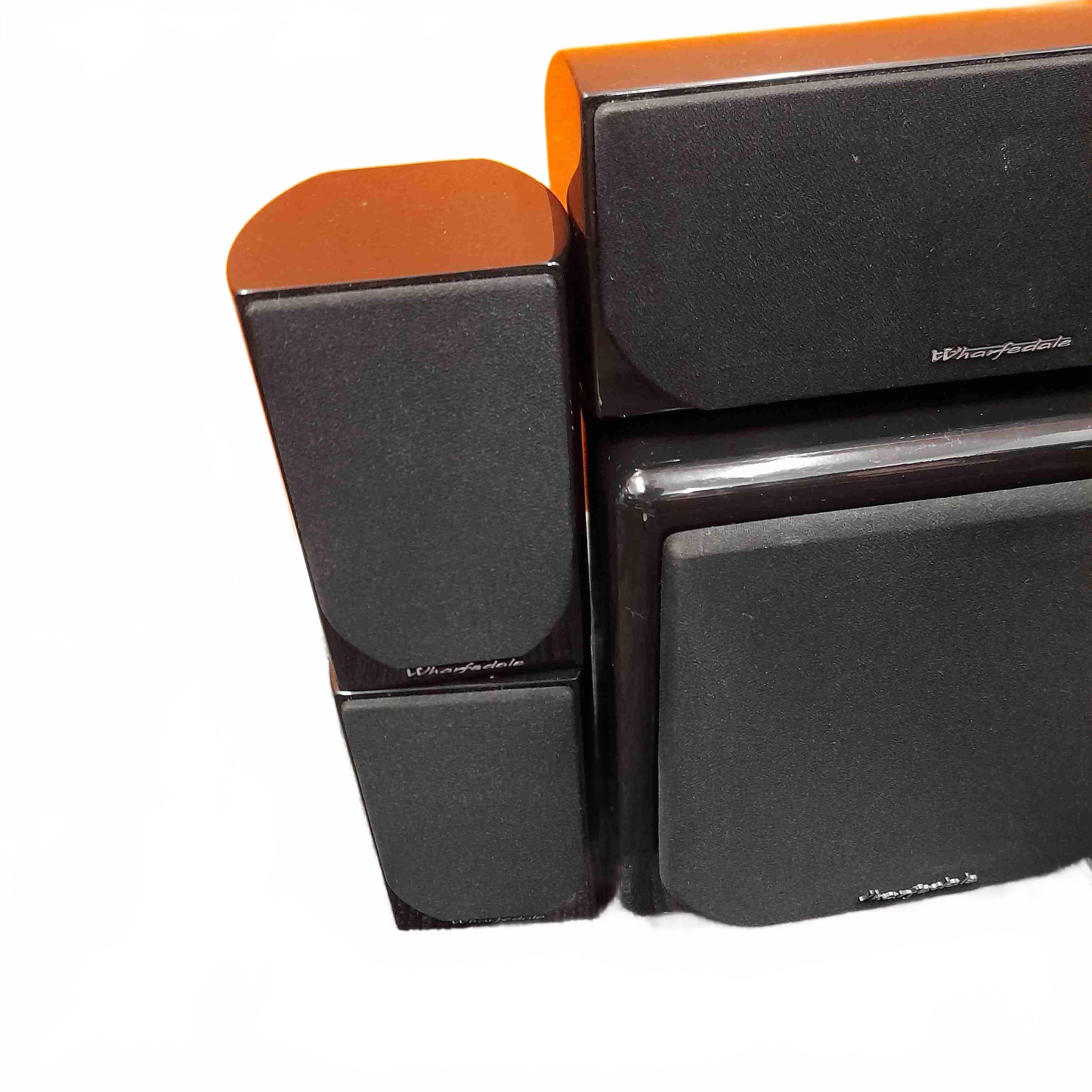 Wharfedale Moviestar DX-1 Subwoofer And 5 Speakers Black (1441191) (WL)