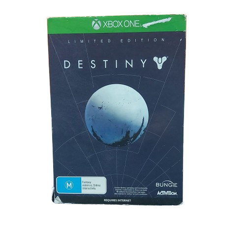 Destiny Xbox One Game Collectors Edition Complete Set. Box Slightly Ripped