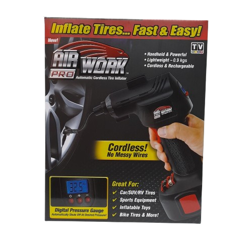 Air Work Pro Cordless Electric Air Pump Awpro (In The Box) (LN)
