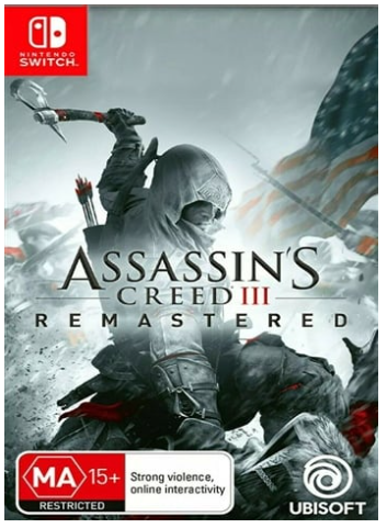 Assassins Creed 3 Remastered Nintendo Switch – Game Cartridge Only