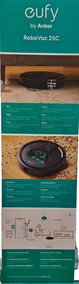 Eufy Robovac 25c Robotic Vacuum In Box