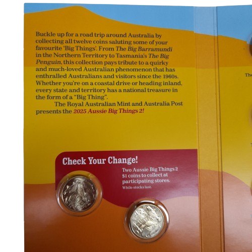 Aussie Big Things 2 Collectable Coins (LN)
