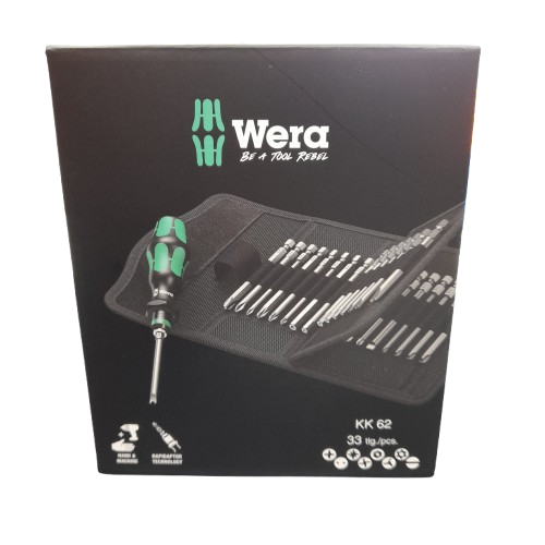 Wera KK 62 33Pce Screwdriver Tool Set Like New In Box (LN)