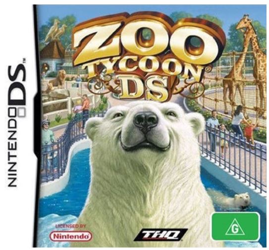 Zoo Tycoon – Nintendo DS Game *CARTRIDGE ONLY*, Good Used Condition (GE)