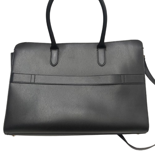 Oroton Handbag Muse 15 Worker Tote with laptop sleeve Black