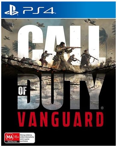 Sony Playstation 4 Call Of Duty Vanguard, Good Condition, WIth Case No Manual (LE 1364616)