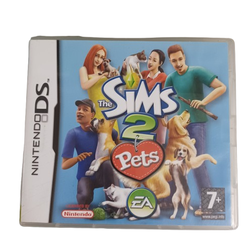 Nintendo DS The Sims 2 Pets, Good Condition With Case + Manual