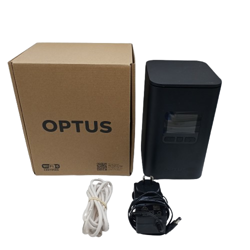Optus Ultra WiFi 5G Modem NH8091 V2 Black + Power + Ethernet Cable + Box (CP)