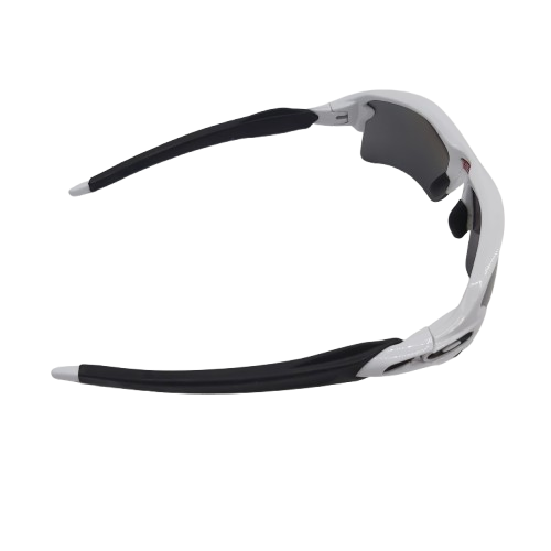 Unisex Oakley Flak 2.0 XL (Small) 3P White Frames Prizm Black Lens , Light Scratches On Lens (NA)