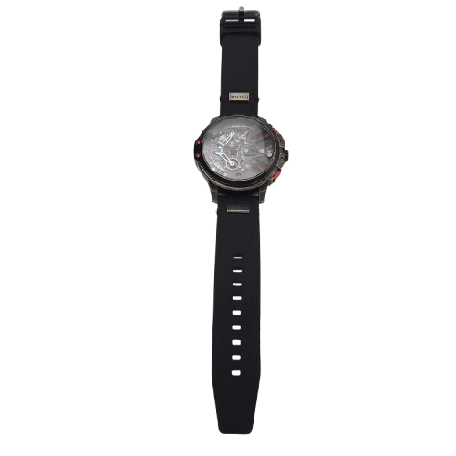 Mens Black Mechanical Police Watch JQ20030 (NA 1345979)