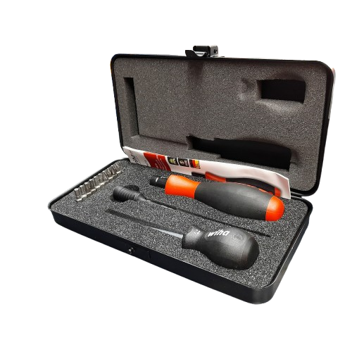 Wiha TorqueVario-S Adjustable Torque Screwdriver Set Like New