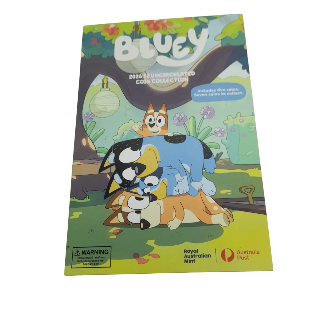 Bluey Coin Collection 2026 – 5 Coins + Ram Roll (WL 1422724)