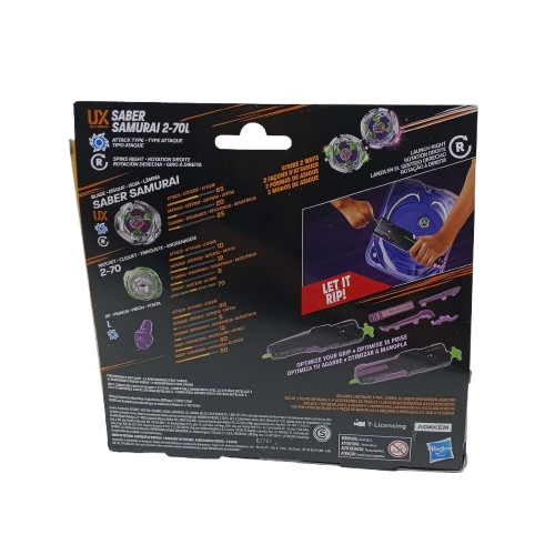 Beyblade Saber Samurai 2-70L Toy (1432367) (CP)