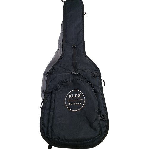Klos Full Carbon Travel Guitar With Travel Case, Excellent USED LIKE NEW Condition (NA) PICK UP ONLY