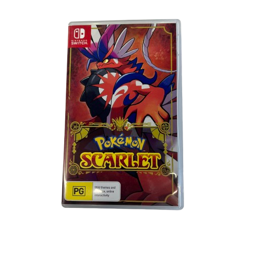 Pokemon Scarlet – Game in Case – No Manual (MK1343242)