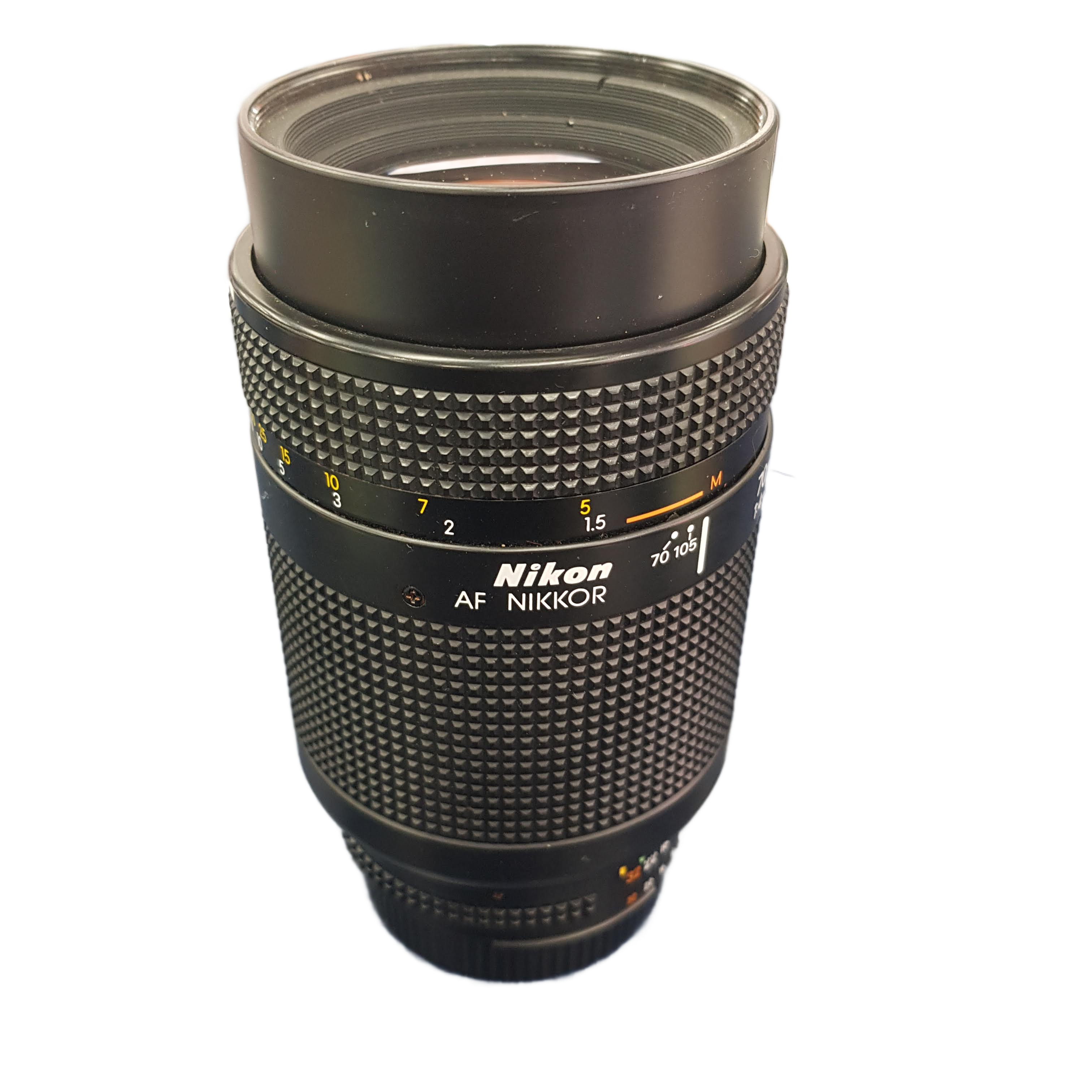 Nikon AF Nikkor 70-210mm f/4-5.6 Lens With Hoya 62mm UV[0] Filter, Front + Rear Lens Caps (MR 1398711)