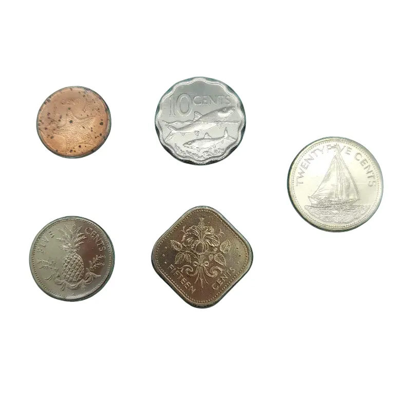 Littleton World Coin Set Bahamas Uncirculated 1992-2007
