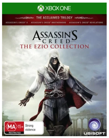 XBOX One Assassin’s Creed The Ezio Collection, Good Condition, With Case No Cover