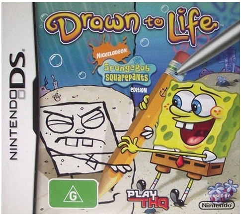 Drawn To Life Spongebob Squarepants – Nintendo DS Cartridge Only