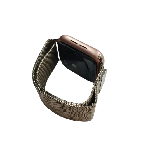 Apple Watch SE 1 Rose Gold Silver Steel Band (NA 1434188)