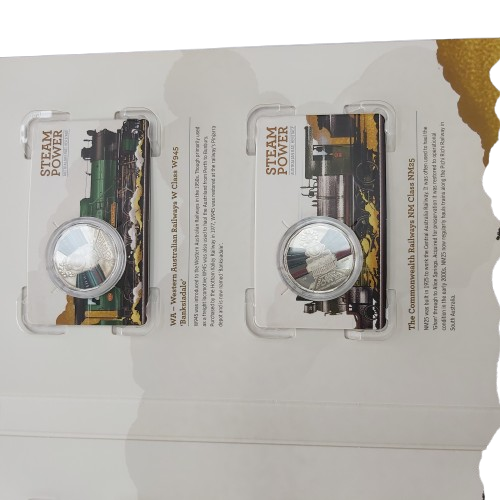 Steam Power Australian rail Heritage Coin Collection Complete Set