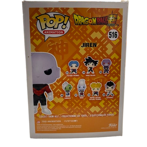 Jiren – Dragonball Super Pop Vinyl – 516 – Unopen. (NG)