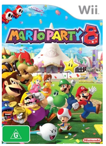 Mario Party 8 Nintendo Wii Good Condition With Manual