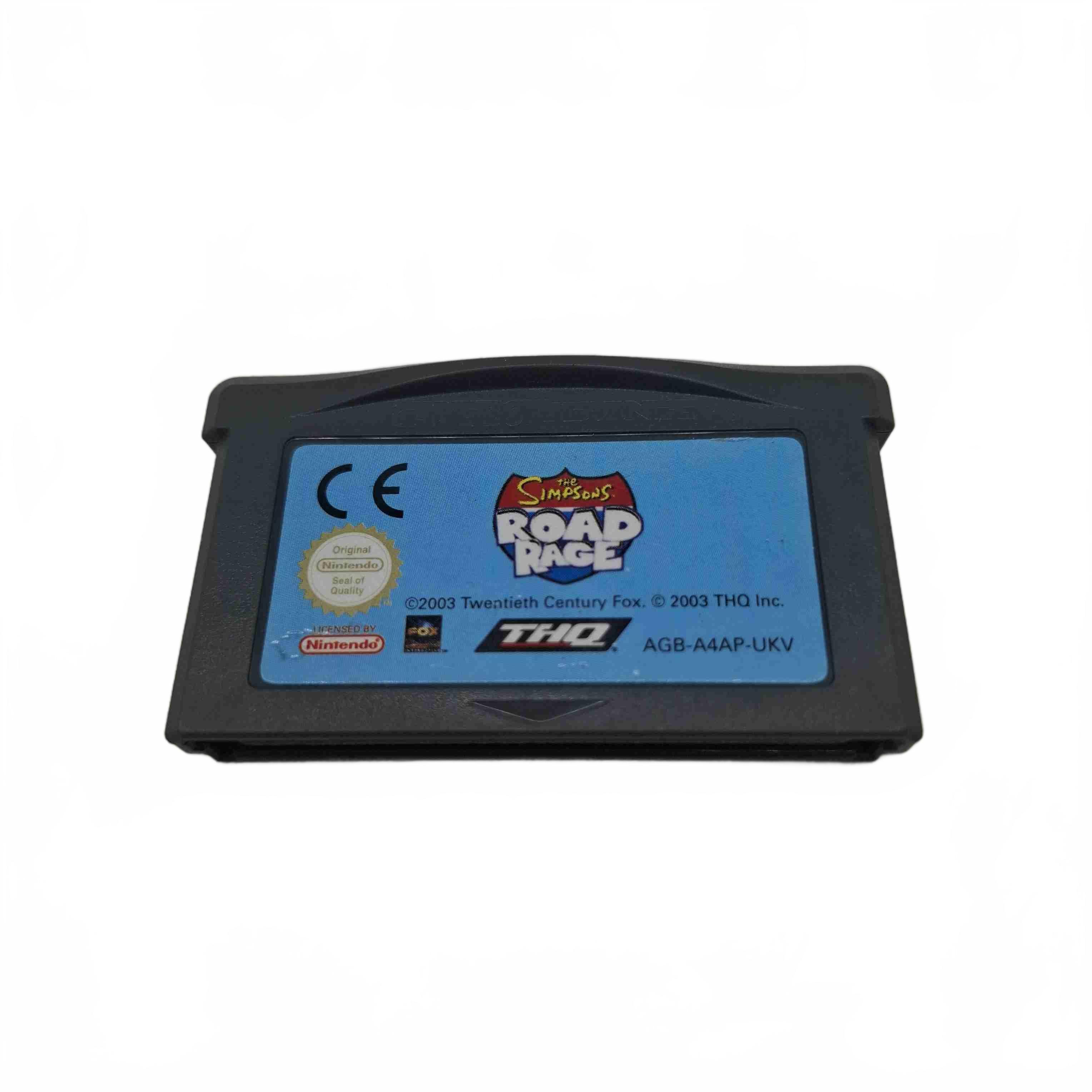 Game Boy Advance Game The Simpsons Road Rage Cartridge *UK Version* (1432214)