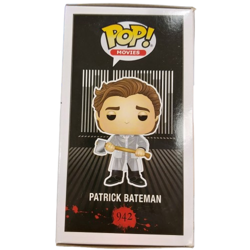 Funko Pop! Vinyl American Psycho #942 Patrick Bateman Very Good Condition, With Box