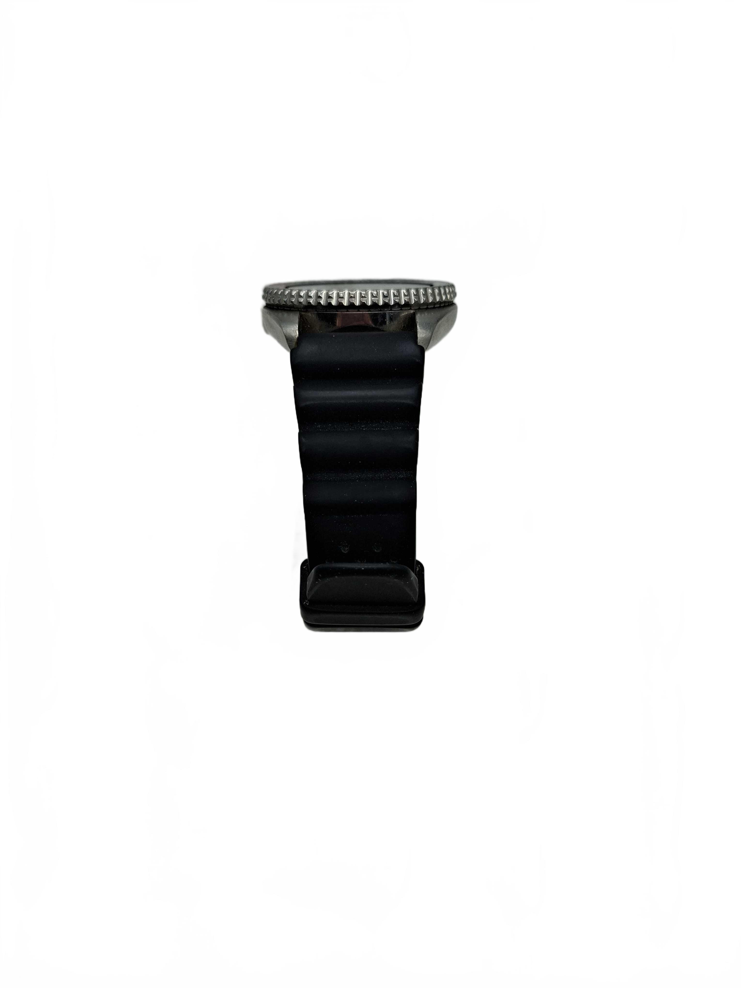 Seiko Watch Model 7002-700J Black Rubber Band Pepsi Seiko (WR 1430050)