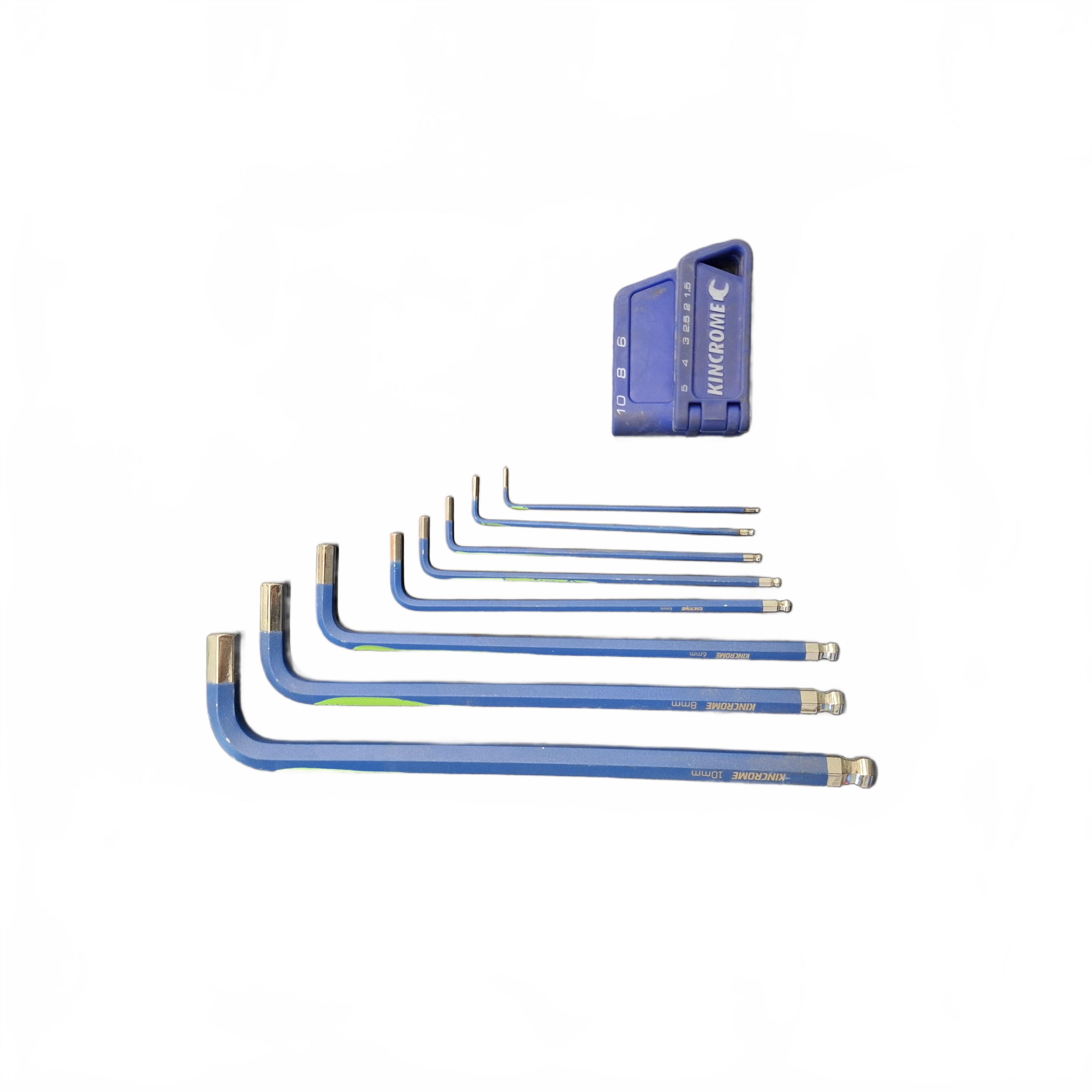 Kincrome Allan Key Set 9 Piece Set Blue (JN)