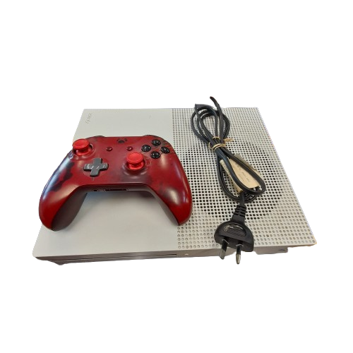 Microsoft Xbox One S 500GB White (1681) With Controller (GE)