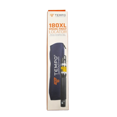 Tempo 180XL Single & Multimode Fibre Optic Test Kit (Like New) (MR)