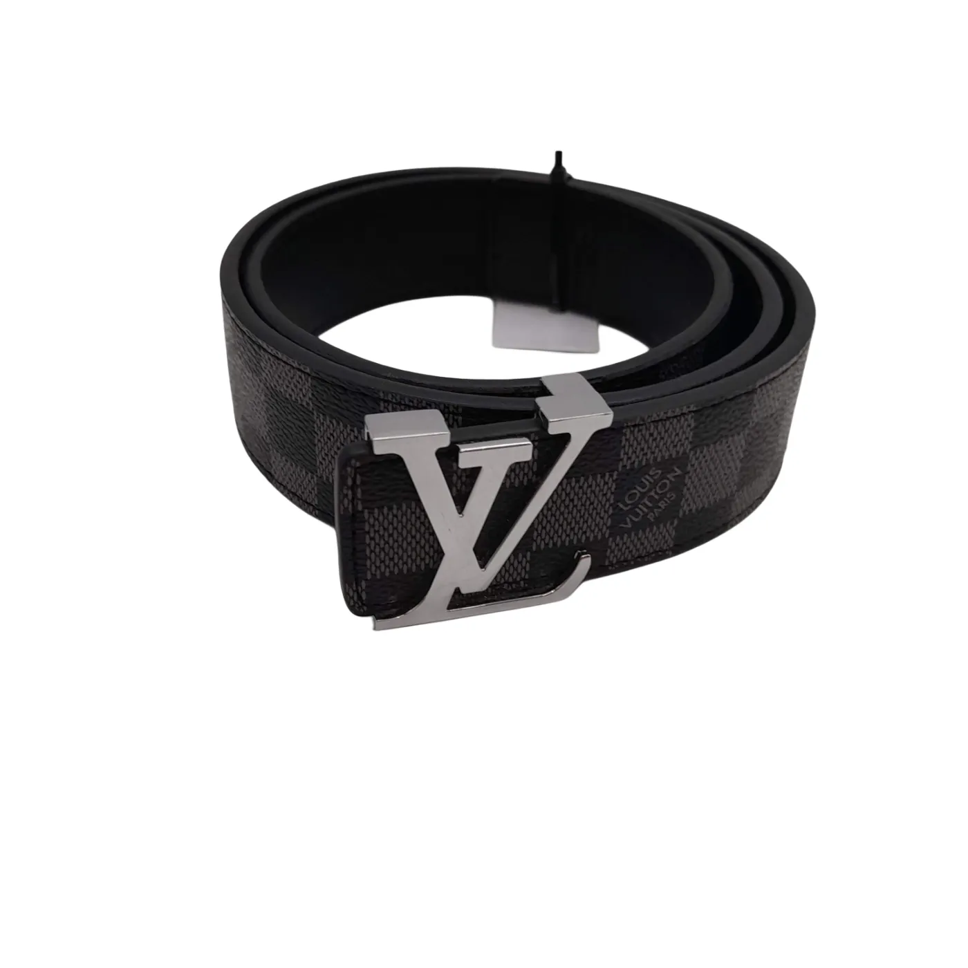 Louis Vuitton Replica Belt 42/105 40MM Black Grey – NON GENUINE (WL 1363975)