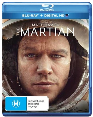 The Martian Blu Ray + Digital HD Good Condition (CP)