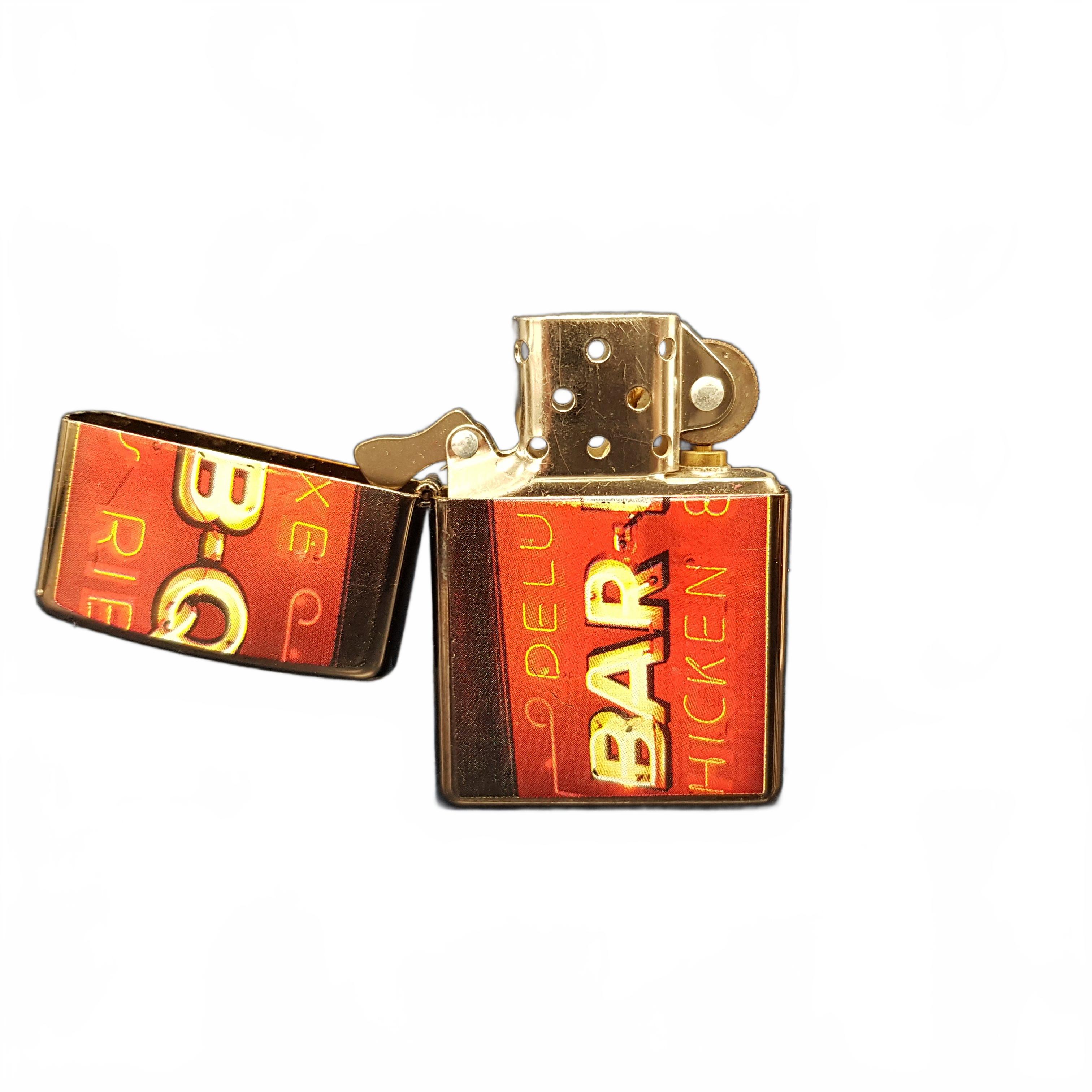 Zippo Barbq Lighter Red Black ** SECOND HAND ** (MR1434822)