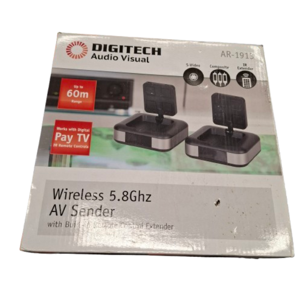 DIGITECH AR-1913 Wireless 5.8GHz AV Sender/Receiver Kit (JN)