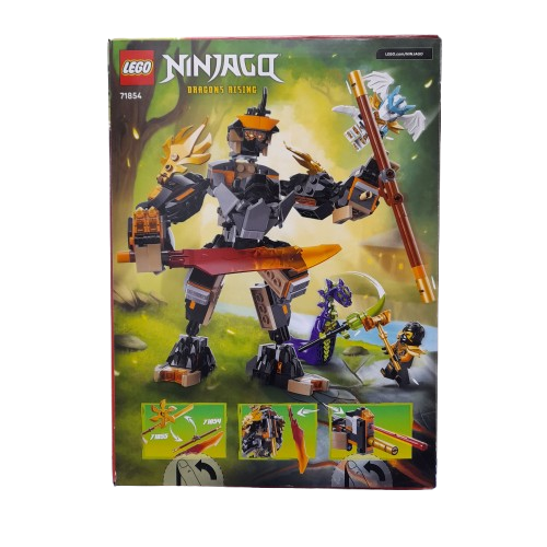 LEGO Ninjago Cole’s Mission Mech and Dragon Zane 71854 (LN)