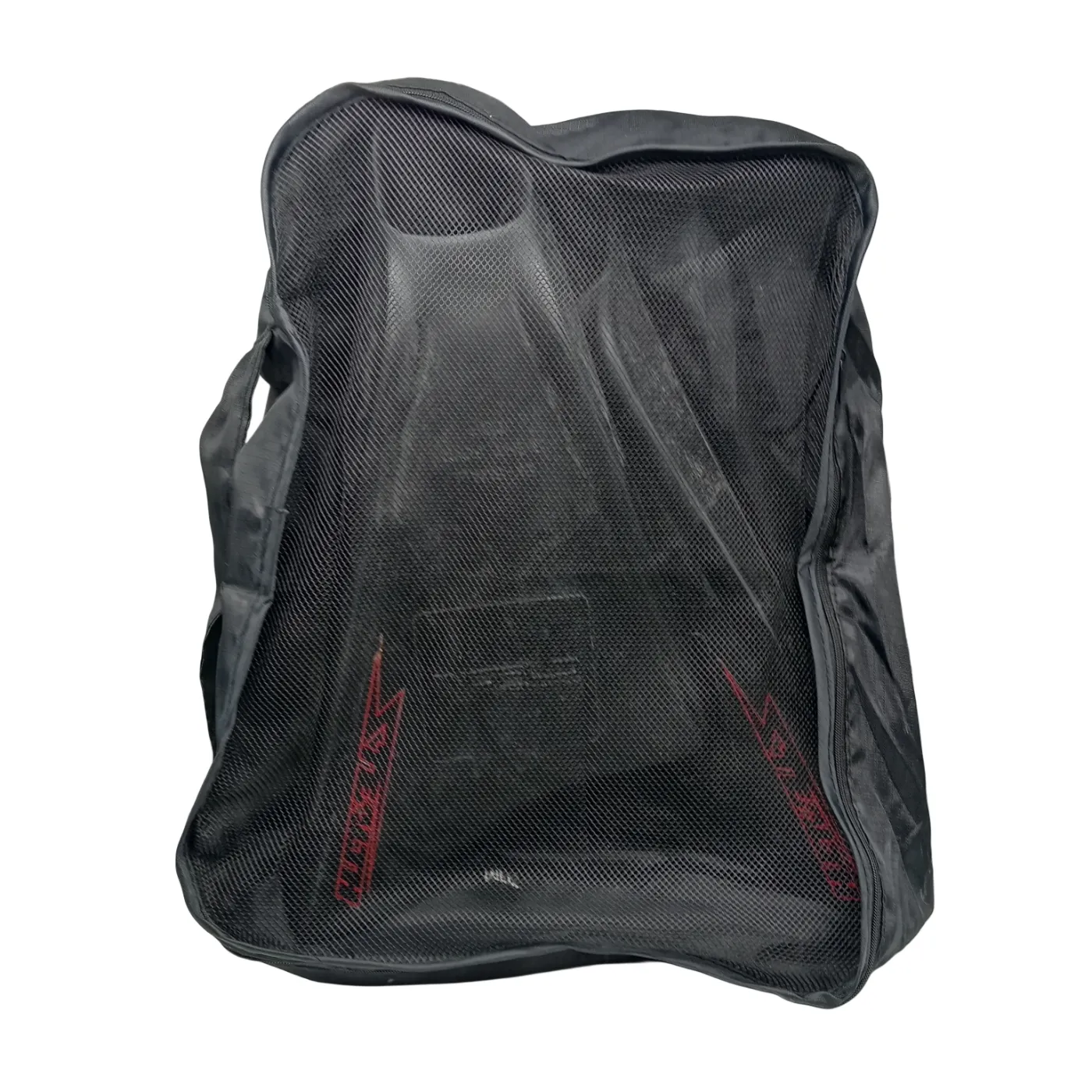 World Bodyboards Flippers Stealth Black + Case (Kids XS) (WR)