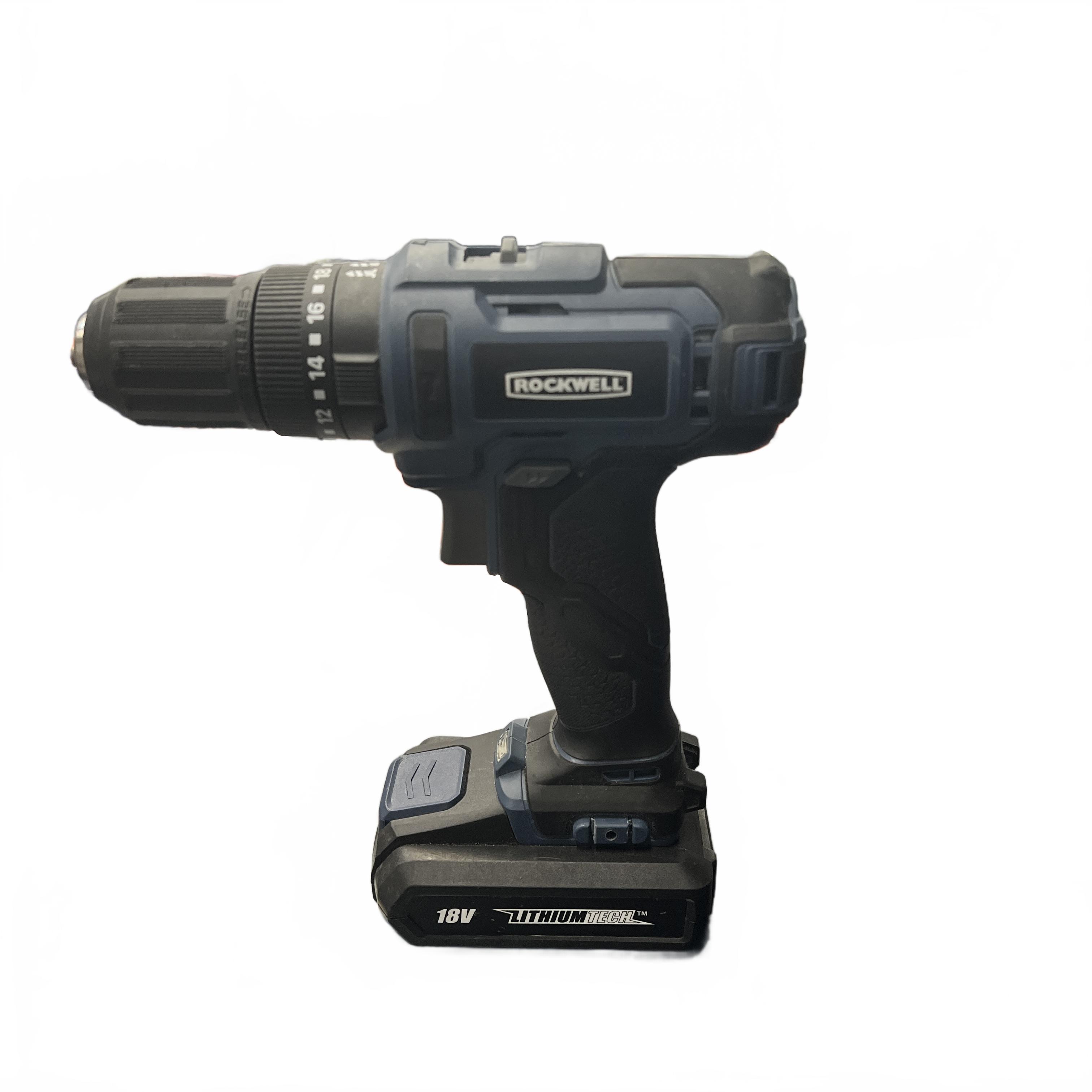 Rockwell 18V Cordless Hammer Drill Model RD2935.A Blue With Battery (MK)
