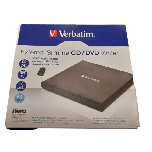 Verbatim Slimline CD/DVD Writer (GE)