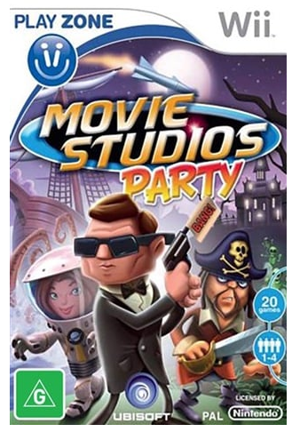 Movie Studios Party Nintendo Wii Game Good Condition With Manual (CP-1353630)