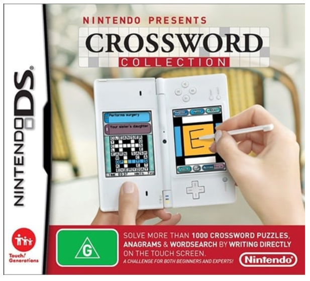 Crossword Collection Nintendo DS Cartridge Only Good Condition (CP-1353443)