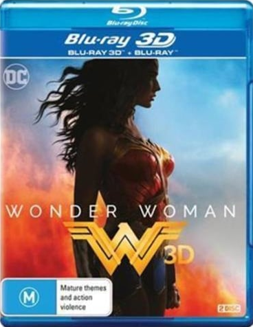 Wonder Woman (M) 2017 3D+BR Very Good Condition (LN)