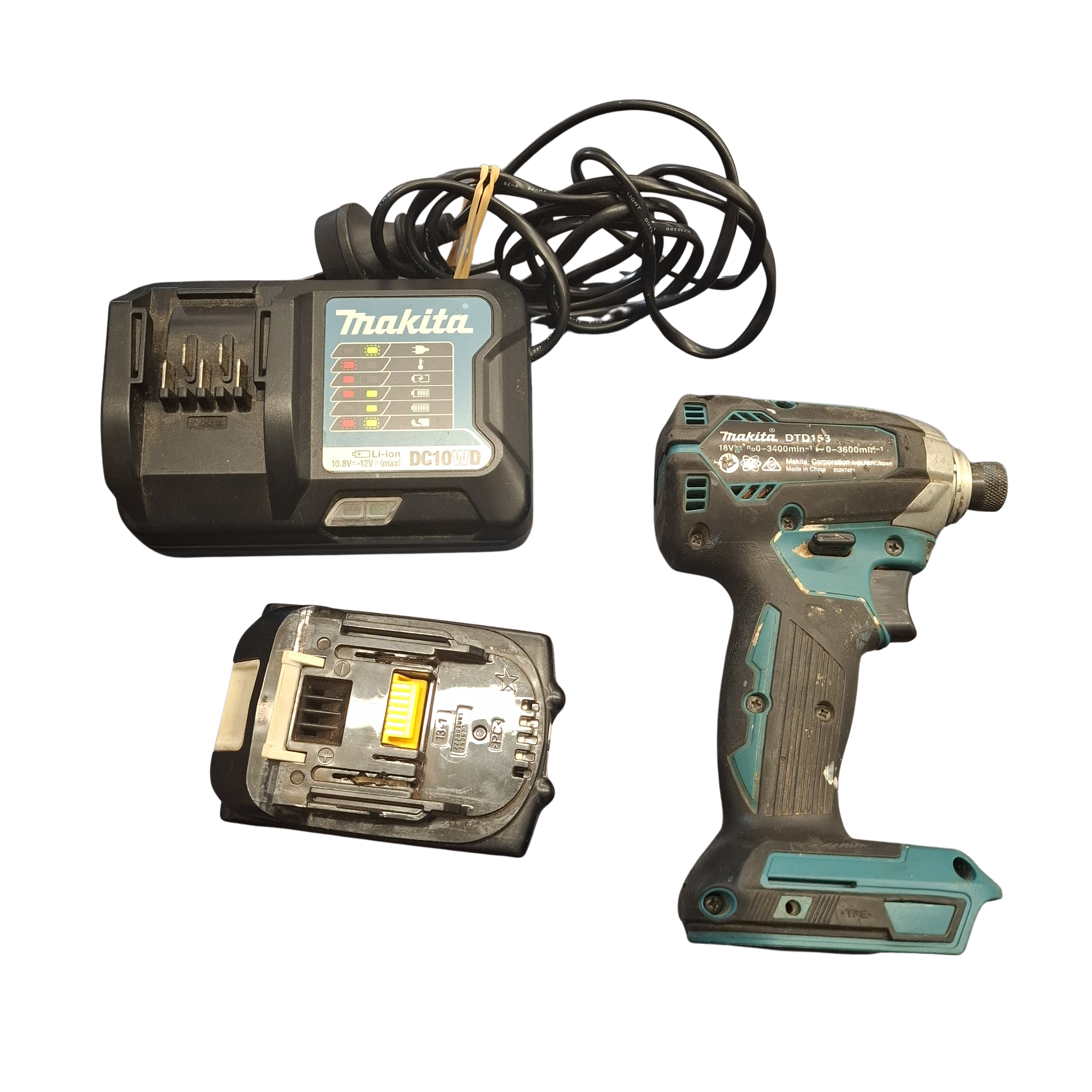 Makita DT153 Driver Kit Black (1440109) (JN)