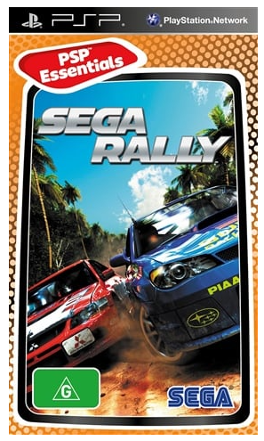 Sega Rally PSP Game With Manual (CP)