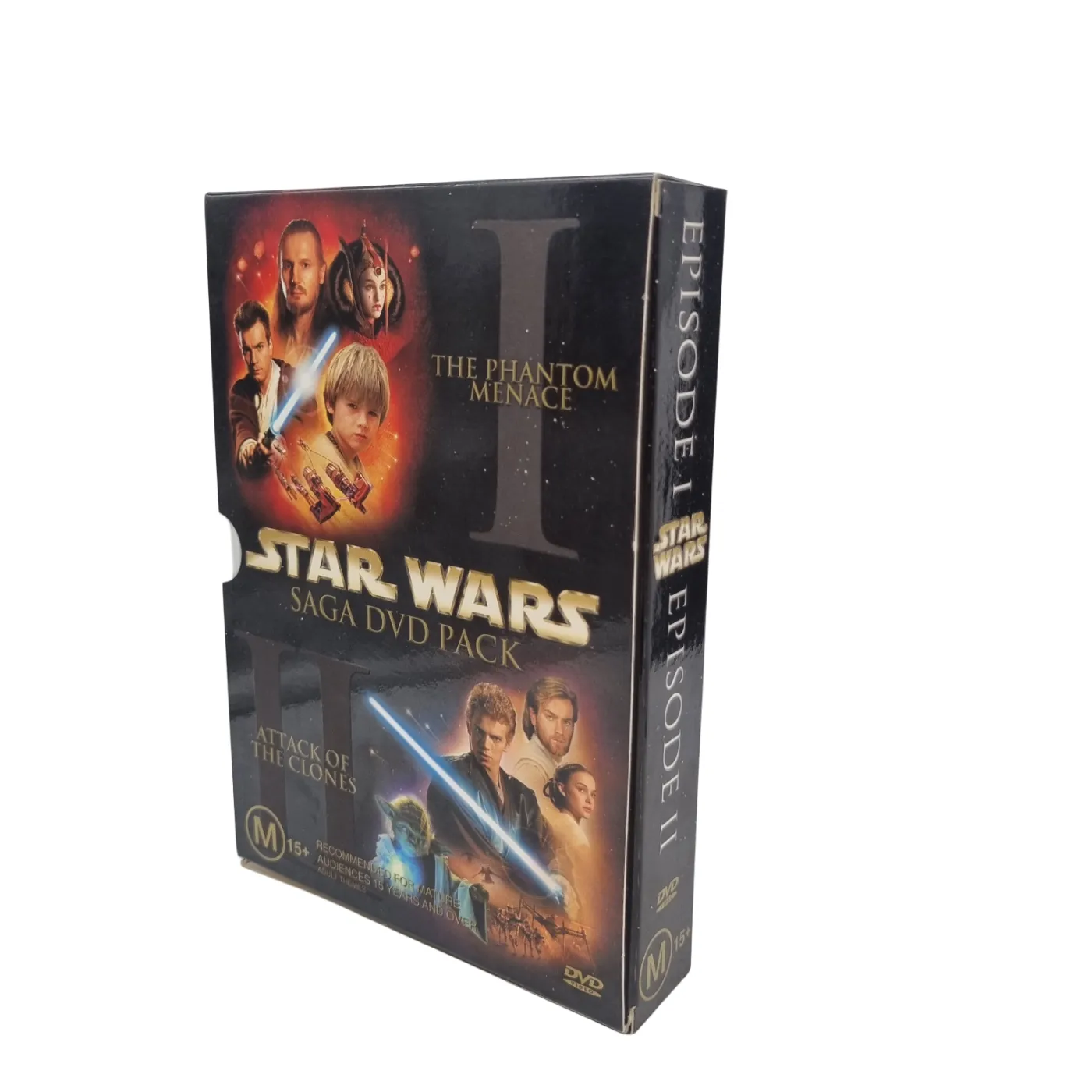 Star Wars DVD Saga Pack – The Phantom Menace &; Attack of the Clones (WR)