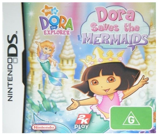 Dora The Explorer: Dora Saves The Mermaid Nintendo DS Cartridge Only Good Condition (CP-1353569)