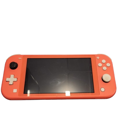 Nintendo Switch Lite Console HDH-001, Coral – Missing L Joystick Cover (GE)